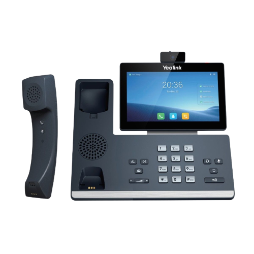 Yealink T58W Pro - Téléphone Vidéo, avec CAM50, Combiné sans fil, PoE