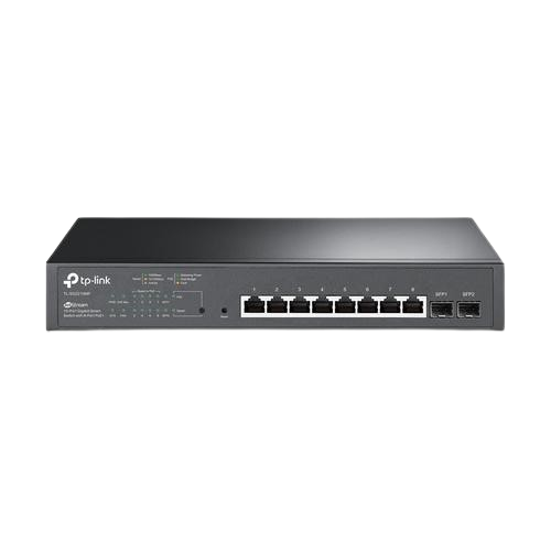 TP-Link Switch Manageable 8-ports Gigabit PoE+ &amp; 2 SFP
