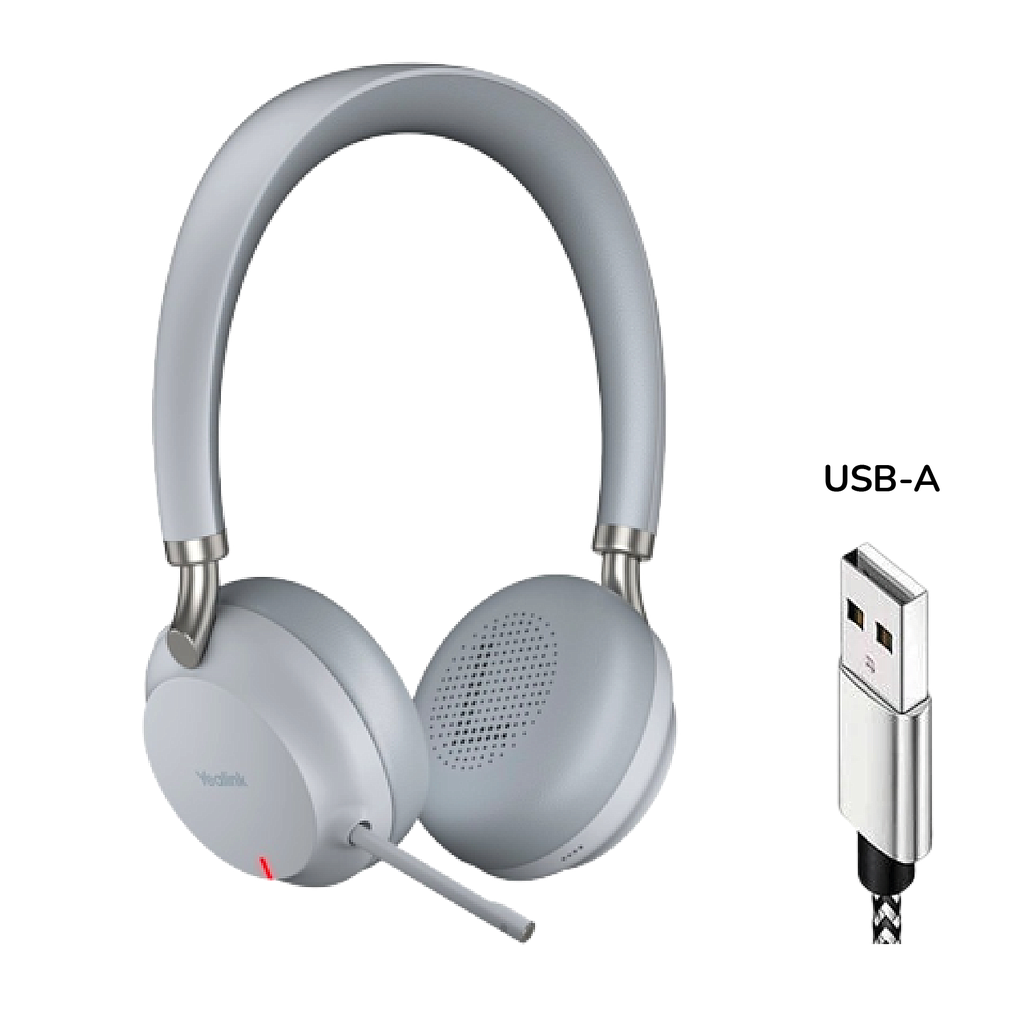 Yealink BH72 Lite UC - Casque Bluetooth, USB-A, Gris